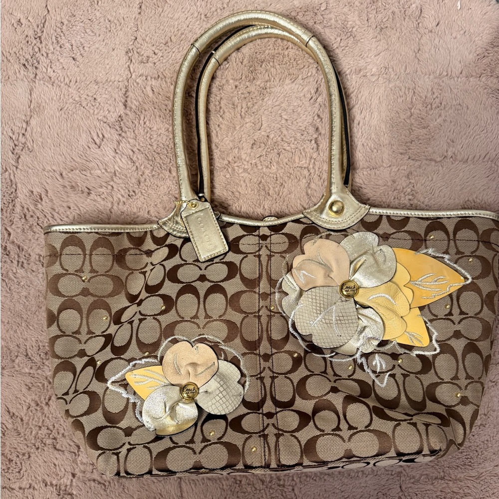 Coach Bleaker Floral tote